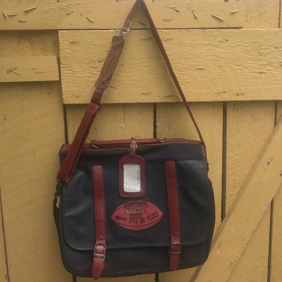 🆕 2000 Super Bowl XXXIV Computer Laptop Briefcase - Picture 1 of 10